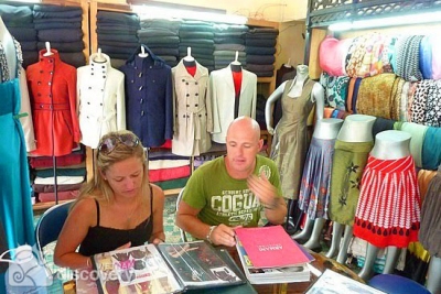 Tailor shop in Hoi An - day tour in the ancient town
