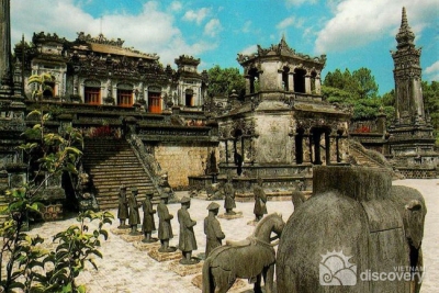 Khai Dinh's Tomb in Hue - Hue Vietnam Tours