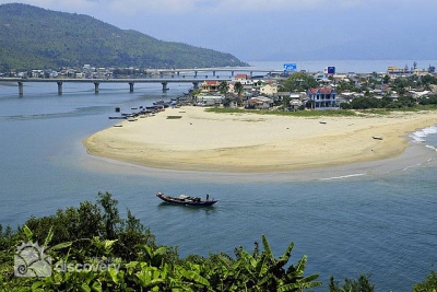 Lang Co Beach view from Hai Van Pass - Travel in Vietnam