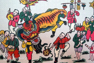Folk painting in Dong Ho Village in Bac Ninh - Hanoi day tours