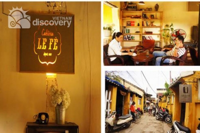 LE Fe Cafeteria  Must go coffee shop in Hoi An - Hoi an city tour