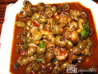 Oc xao tuong ot Halong specialty - Halong tours