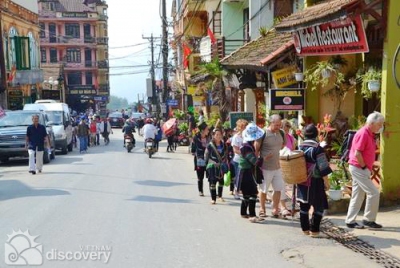 Walking street of sapa - Vietnam northern tours