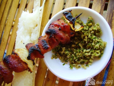 Com Lam Bamboo-tube rice - Vietnam Northwest tour