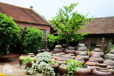 Ancient house in Duong Lam Village - day trip from Hanoi