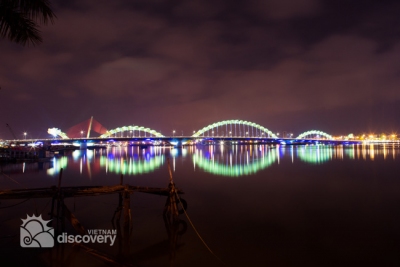 View from Dragon Bridge in Da Nang - Vietnam Tours