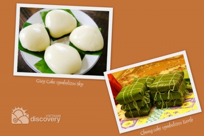 Chung Cake and Giay Cake - Vietnamese traditional food