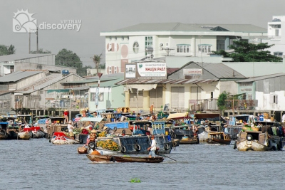 Cai Rang Floating market - things to do in can tho mekong tour