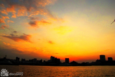 Sunset on Saigon River - Things to do in Ho Chi Minh City
