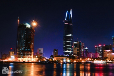 Colorful Saigon along Saigon River Bank - Ho Chi Minh City tour by speedboat