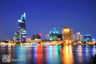 Alluring view of Saigon on Saigon river bank - things to do in Ho Chi Minh City