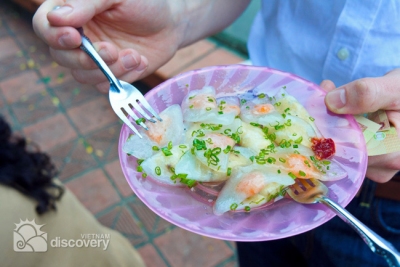 Hoi An street snack Hoi An street food and biking tour one day