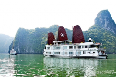 Five star Pelican cruise - Halong Bay tour