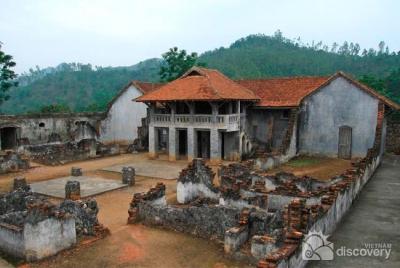 Outside Son La Prison in Northwest Vietnam