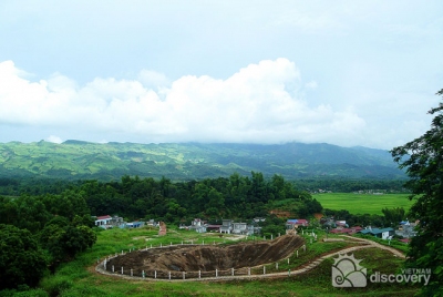 A1 Hill in the peace in Dien Bien - North Vietnam Holidays