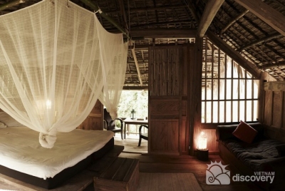 A tidy accommodation in Hieu Hamlet Eco-lodge - Short trip from Hanoi to Pu Luong